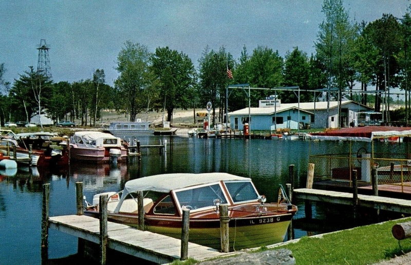 Tamarac Village (Tamarac Harbor and Trailer Park) - Vintage Postcard